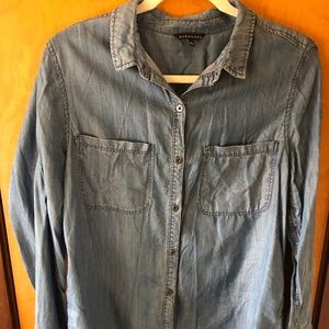 Staccato Chambray Long sleeve Top